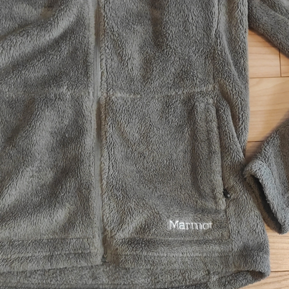 PRICE DROP! MARMOT FUZZY ZIP UP FLEECE JACKET - Picture 3 of 5